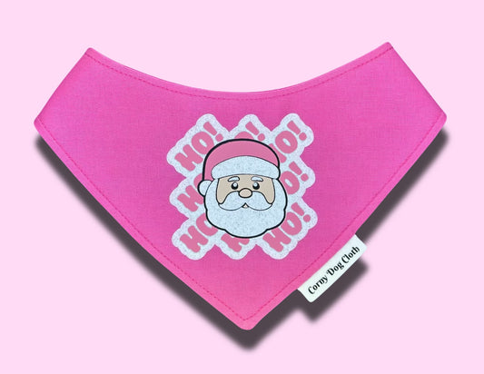 Ho Ho Ho Pink Bandana