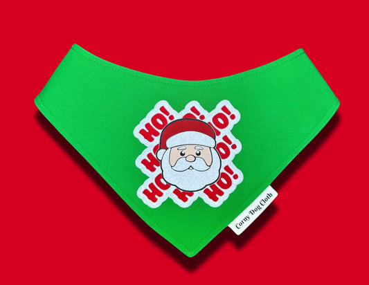 Ho Ho Ho Green Bandana