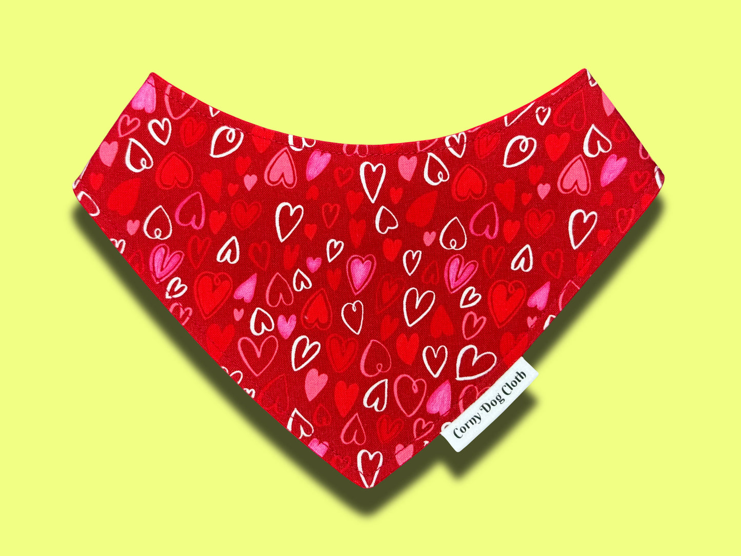 Loving Hearts Custom Bandana