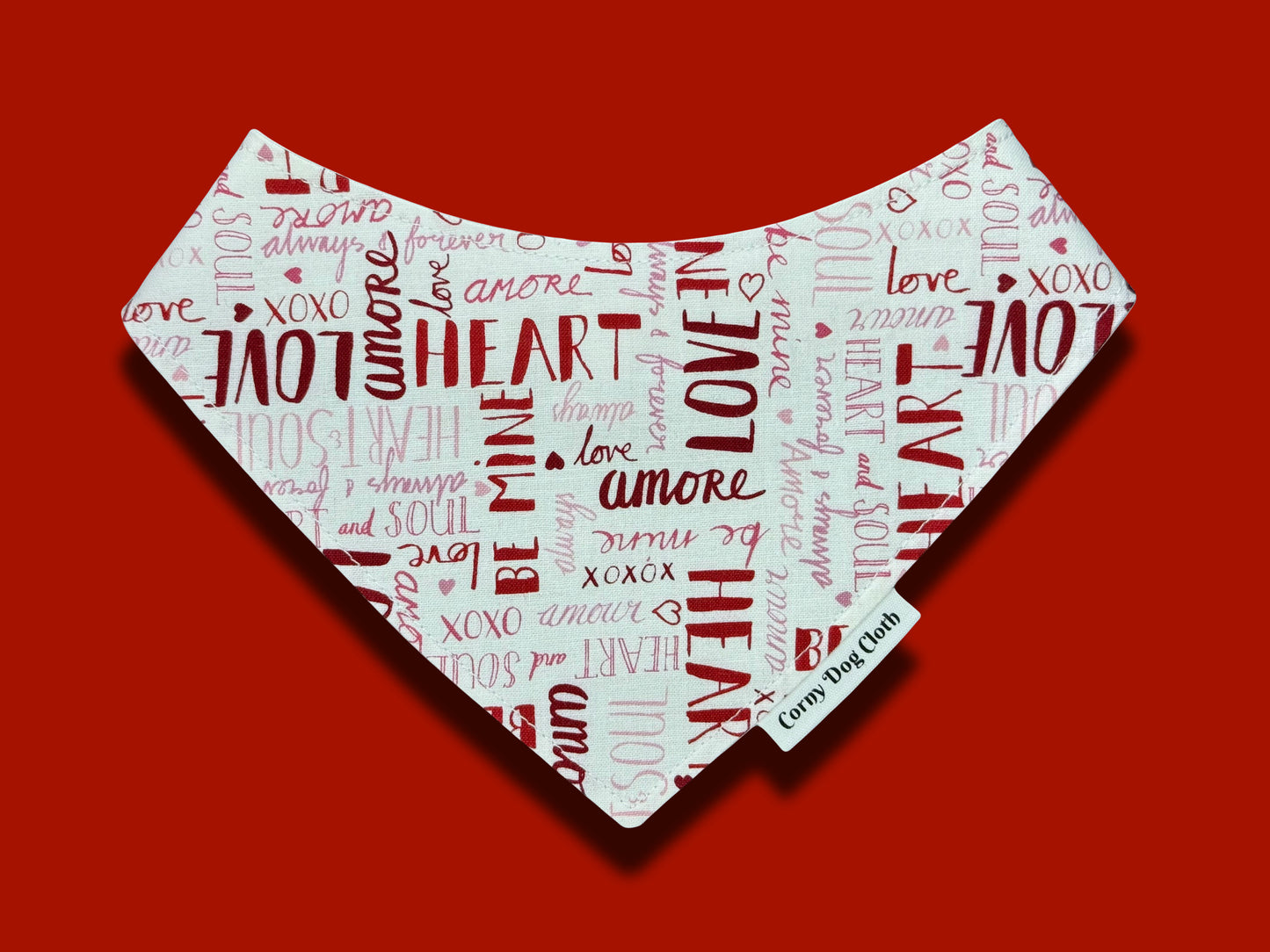 Amour Pooch Custom Bandana