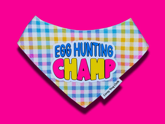 Egg Hunting Champ Bandana