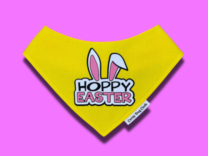 Hoppy Easter Yellow Bandana