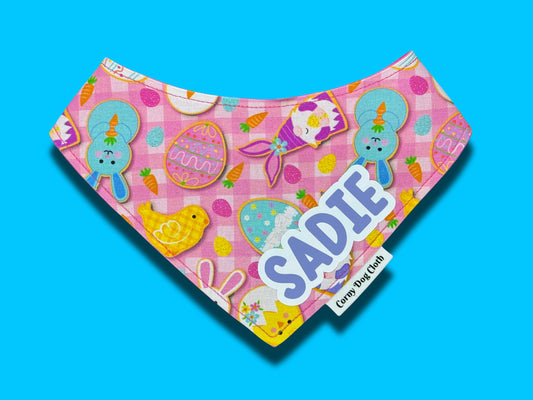 Fur Your Easter Licks Custom Bandana