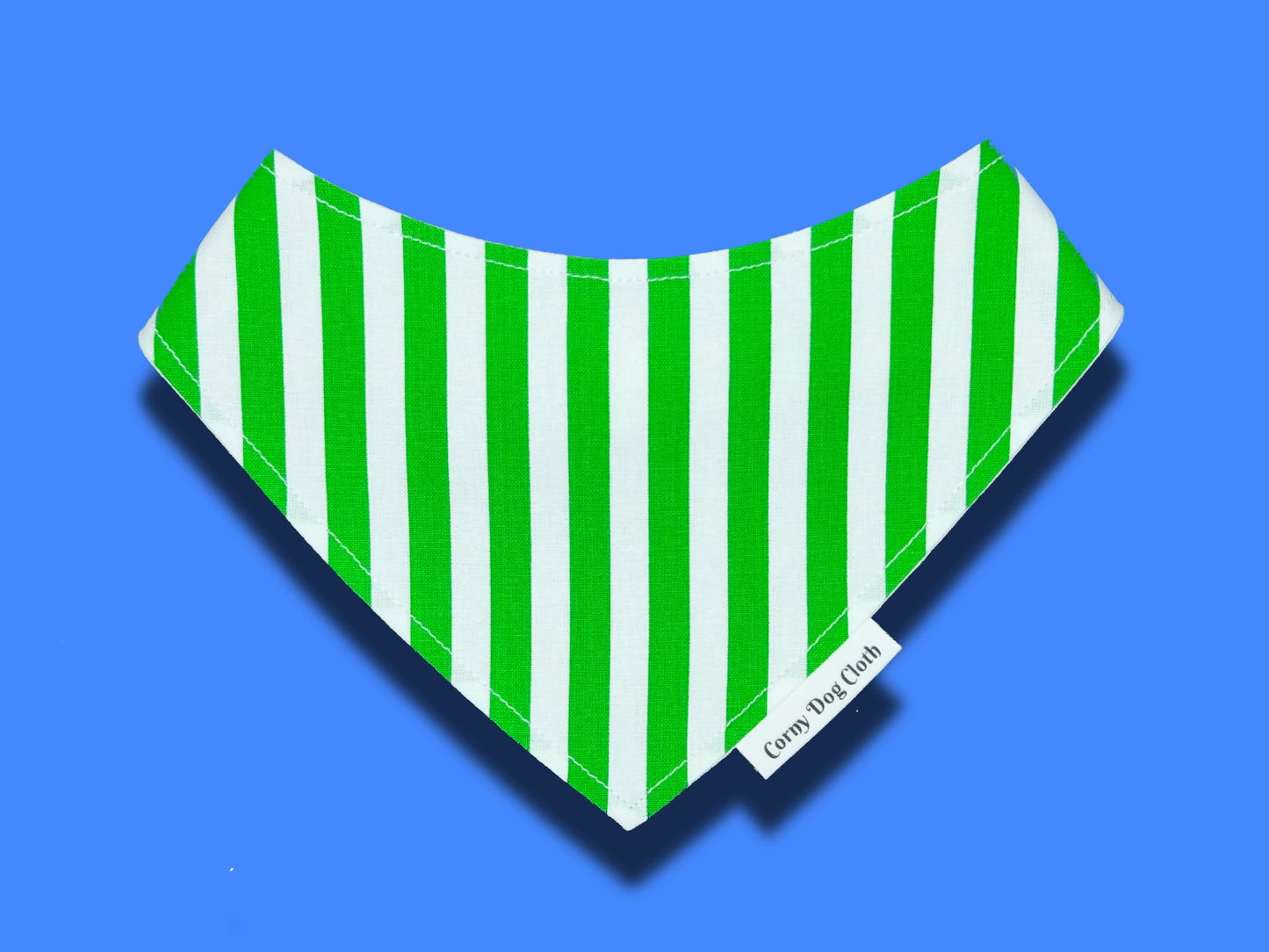 Green Striped Custom Bandana