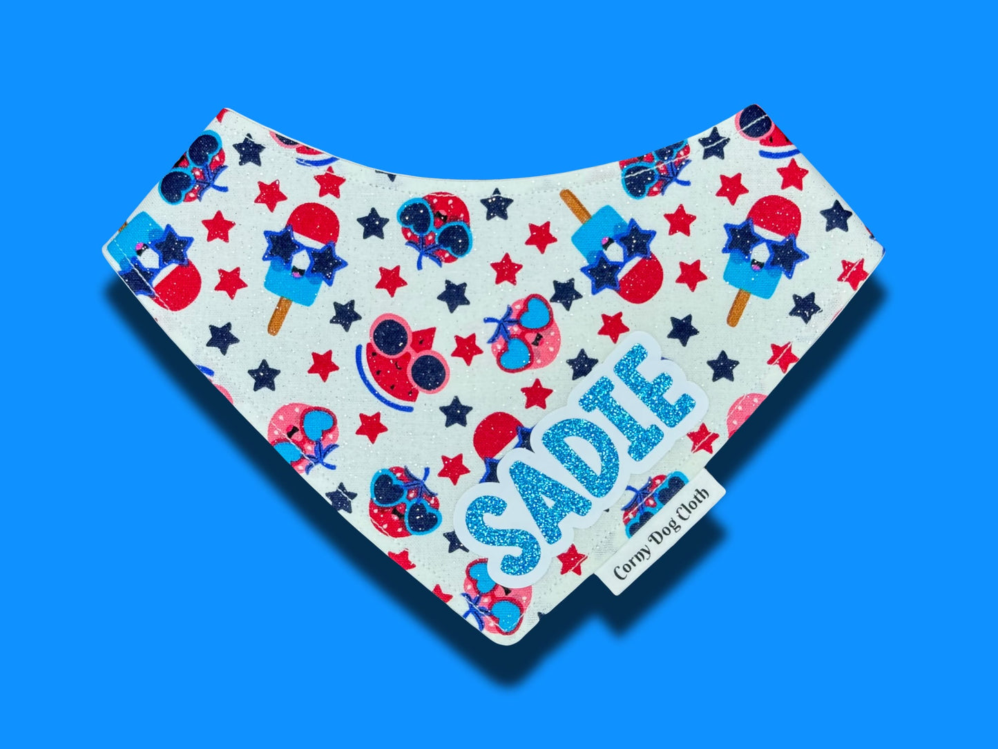 Sparkle Freedom Custom Bandana