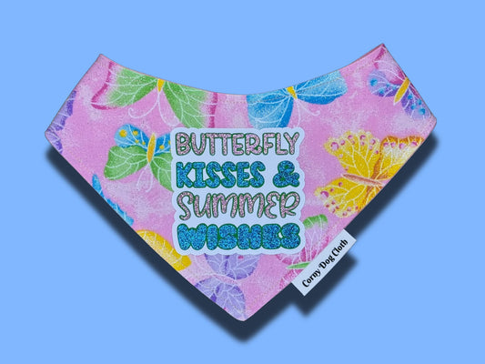Butterfly Kisses & Summer Wishes Bandana