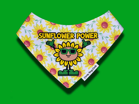 Sunflower Power Bandana