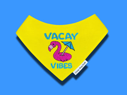 Vacay Vibes Yellow Bandana