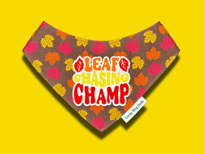 Leaf Chasing Champ Bandana