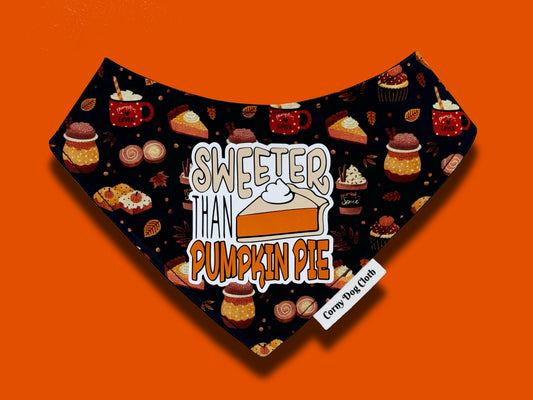 Sweeter Than Pumpkin Pie Bandana