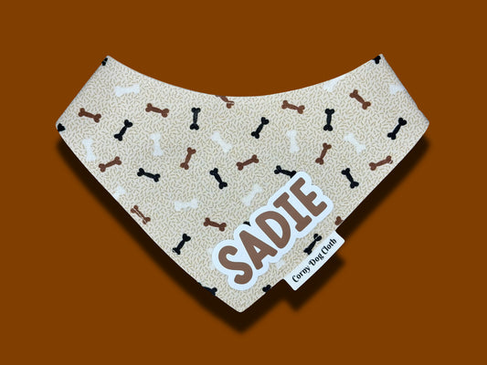 Barkin' Bones Bandana