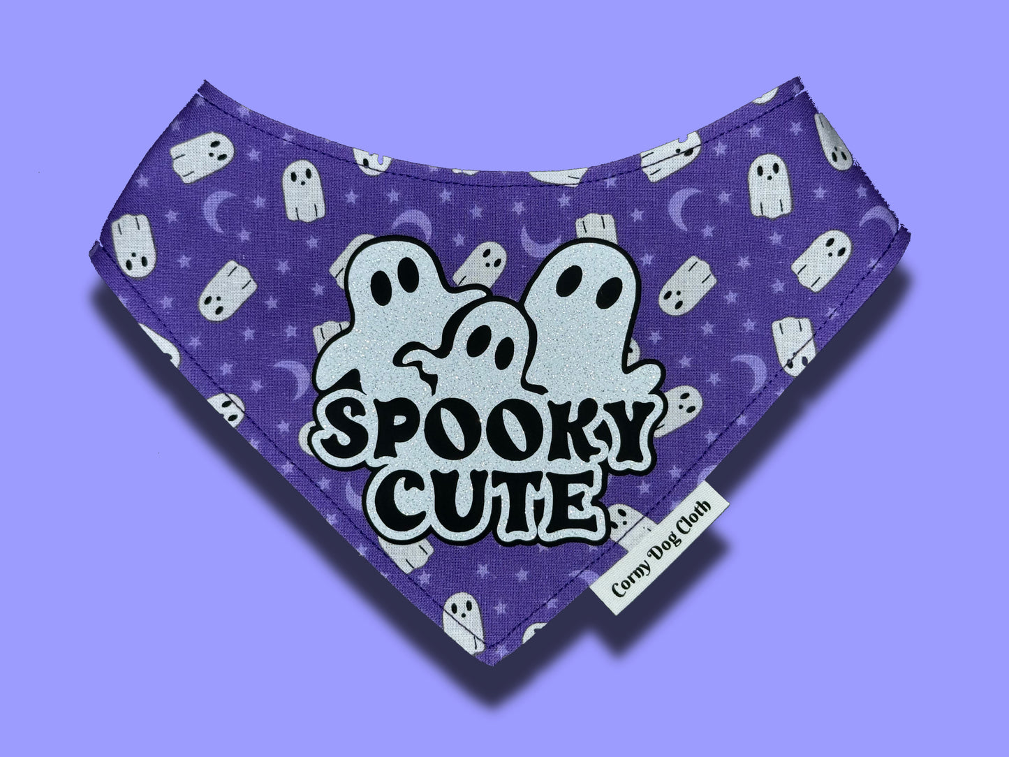 Spooky Cute Purple Bandana