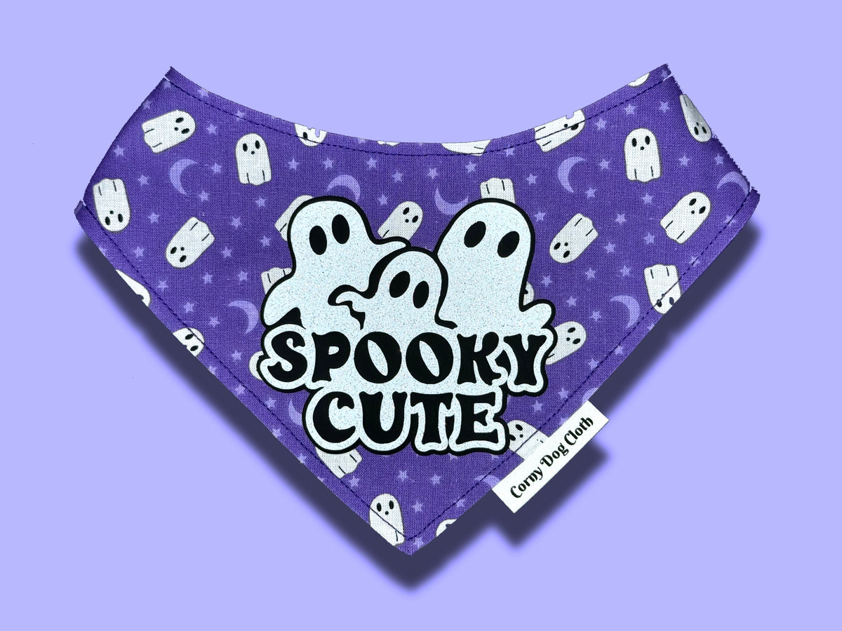 Spooky Cute Purple Bandana