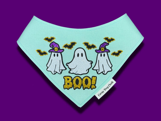 BOO! Mint Bandana