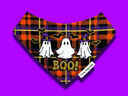BOO! Glitter Bandana