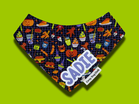 Spooky Treats Custom Bandana
