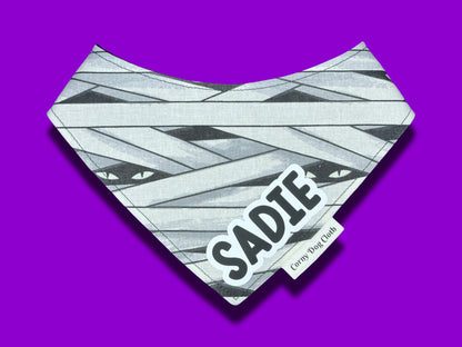 Mummy's Little Monster Glow in the Dark Custom Bandana