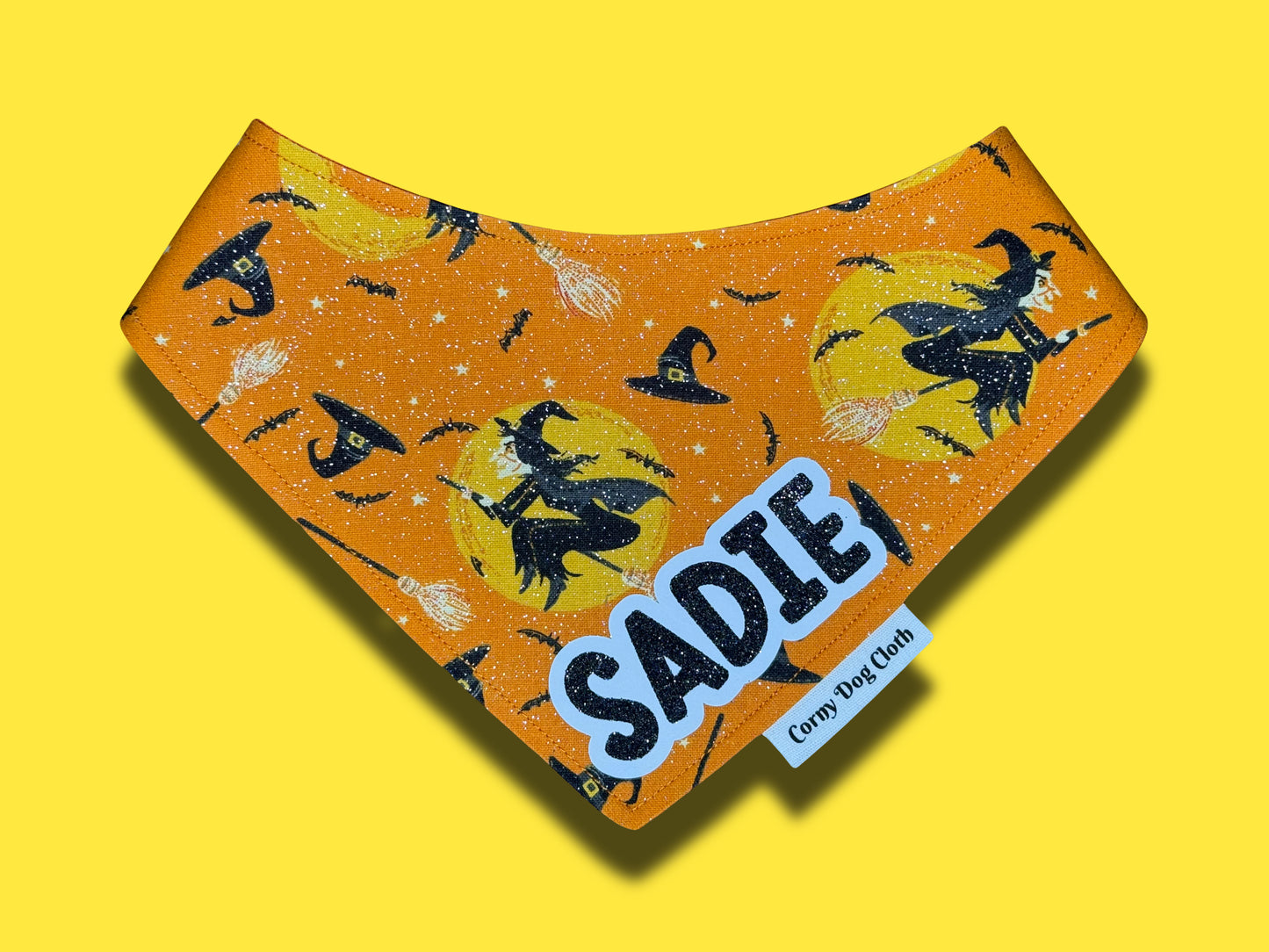 Bewitched Glitter Custom Bandana