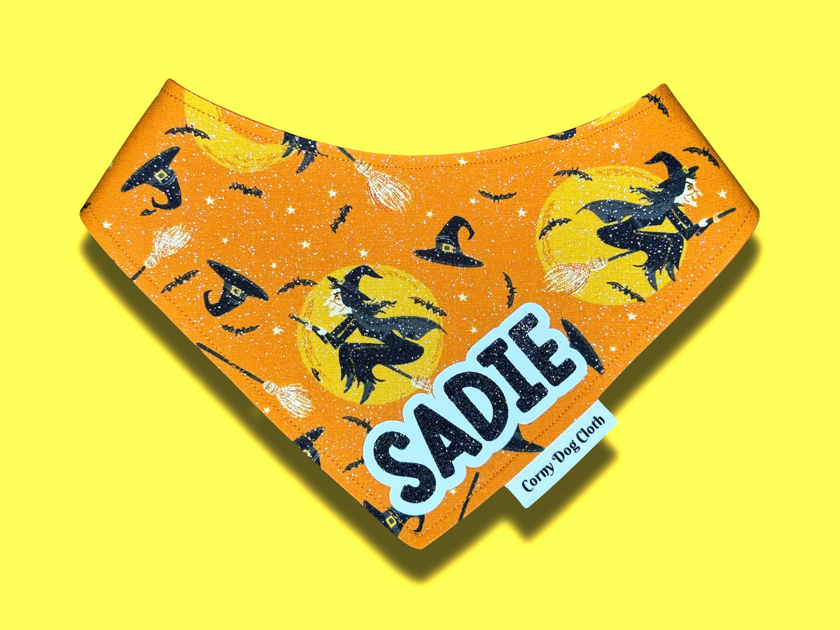 Bewitched Glitter Custom Bandana