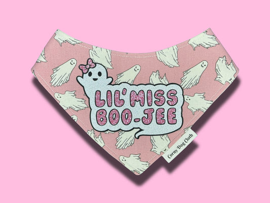 Lil' Miss Boo-Jee Glow in the Dark Bandana