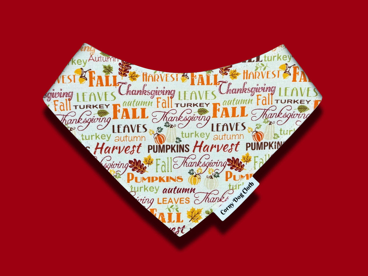 Fall Feast Custom Bandana