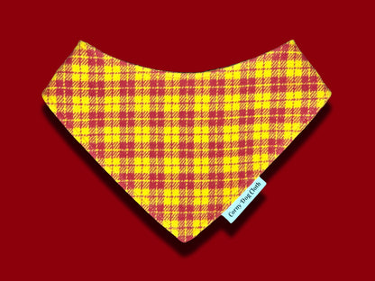 Sniff-Snuggle Flannel Custom Bandana