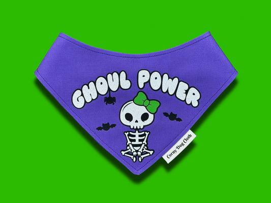 Ghoul Power Purple Bandana