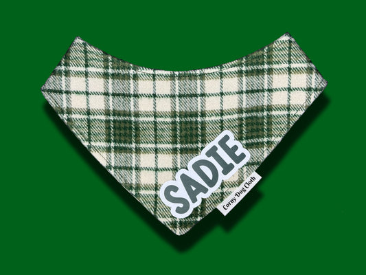 Forest Flannel Custom Bandana