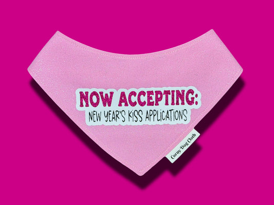 Kiss Applications Light Pink Glitter Bandana