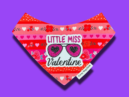 Little Miss Valentine Bandana