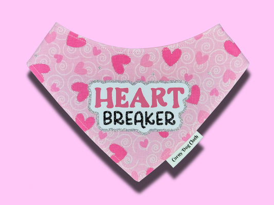 Heart Breaker Pink Bandana