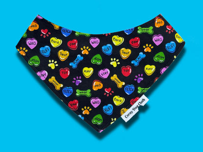 Pawsome Love Custom Bandana