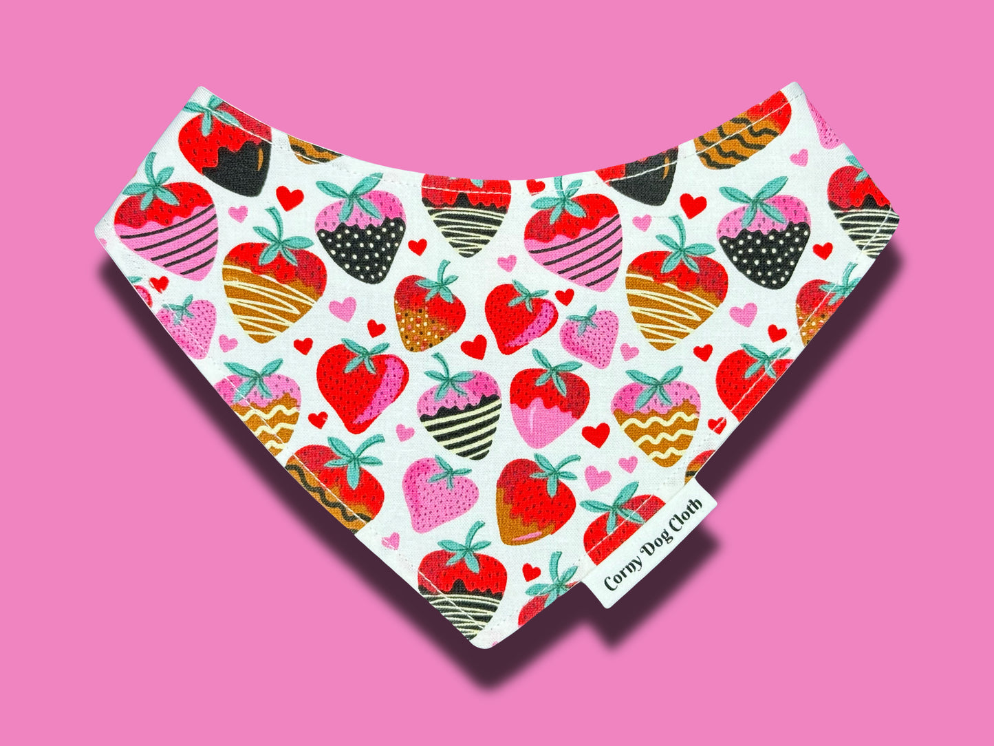 Strawberry Bliss Custom Bandana