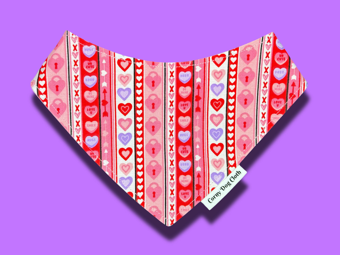 Valentine's Vibes Custom Bandana