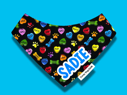 Pawsome Love Custom Bandana