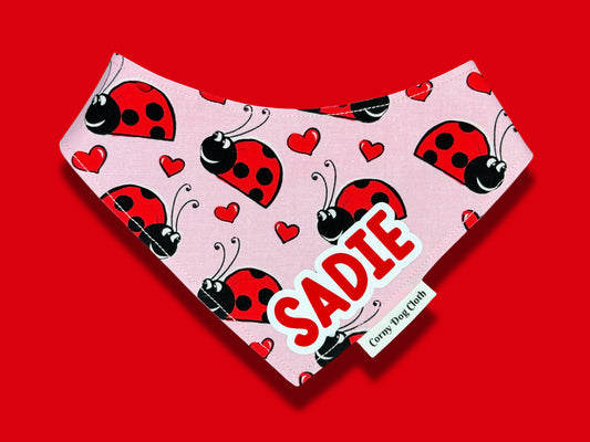 Ladybug Charm Custom Bandana