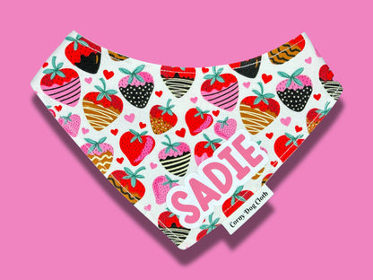 Strawberry Bliss Custom Bandana