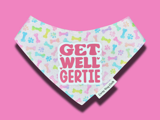 Get Well Gertie Pink Bandana