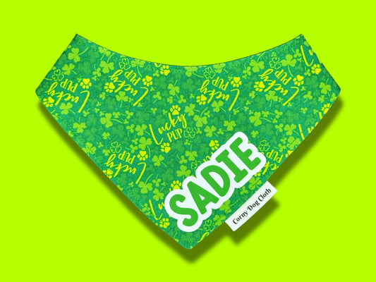 Lucky Pup Custom Bandana