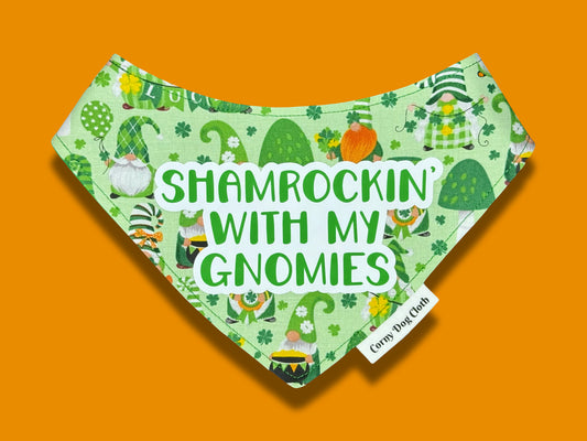 Shamrockin' with My Gnomies Bandana