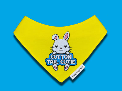 Cotton Tail Cutie Yellow Bandana