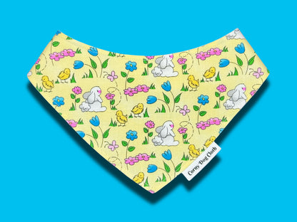 Floral Bunny Custom Bandana