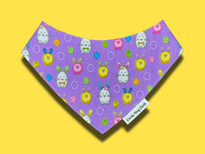 Easter Party Glitter Custom Bandana