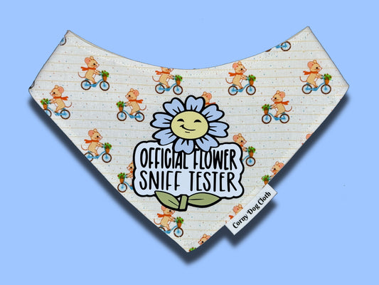 Official Flower Sniff Tester Bandana