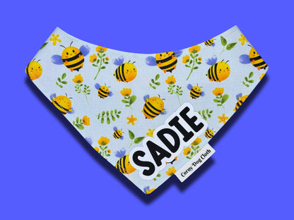 Bee Happy Custom Bandana