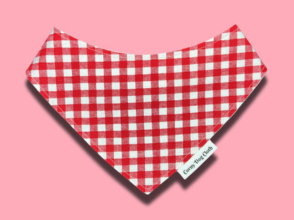 Ruby Red Custom Bandana