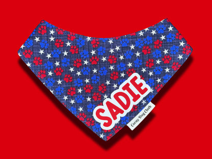 Patriotic Pooch Custom Bandana