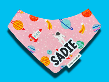 Orbit Paws Custom Bandana