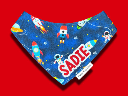 Rocket Pup Custom Bandana