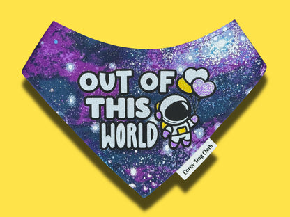Out of this World Glitter Bandana